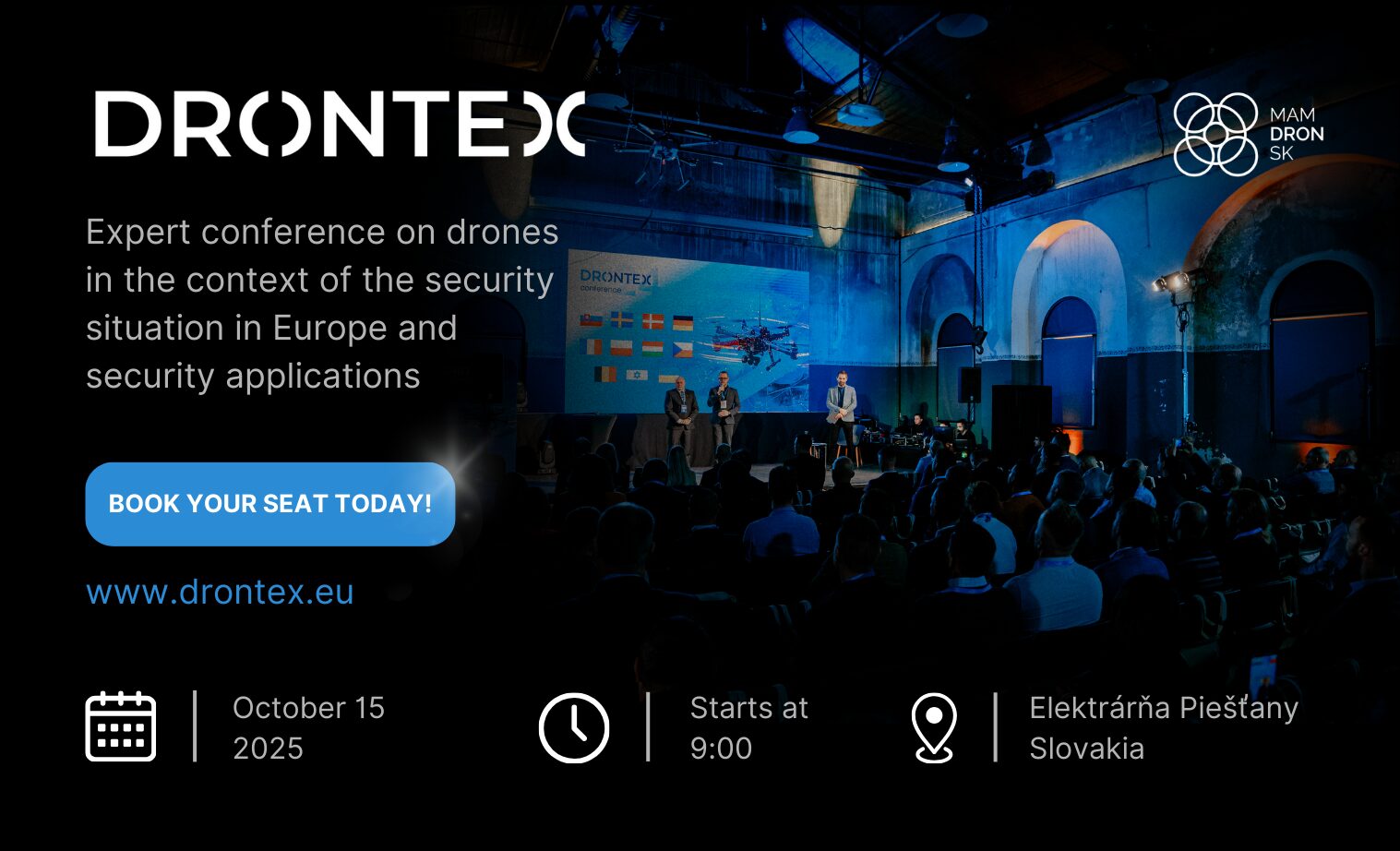 DRONTEX 2025 – Bezpečnosť európskeho neba